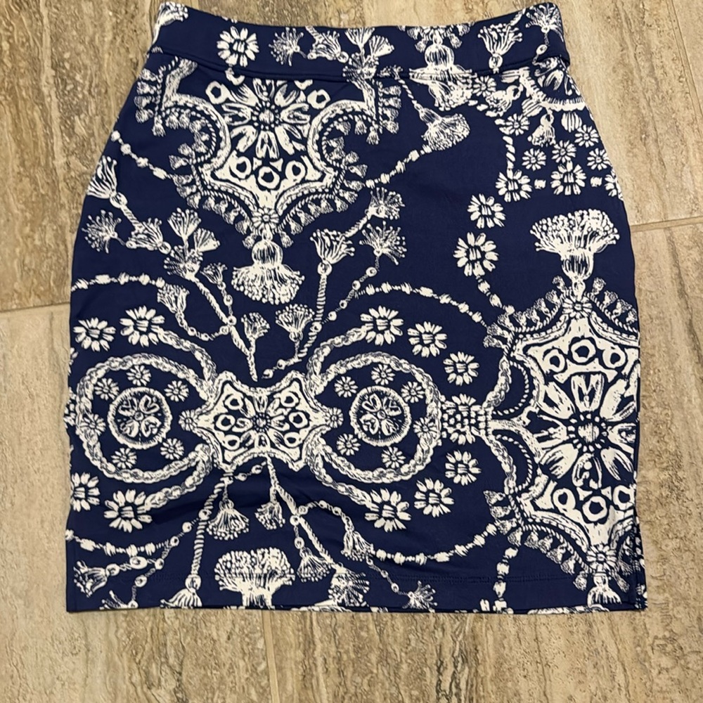 Persifor Skirt Blue Print Size XS